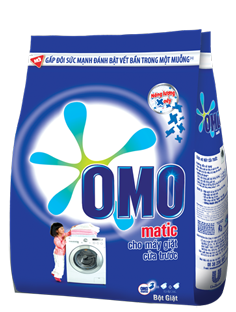 Bột Giặt OMO matic cho máy